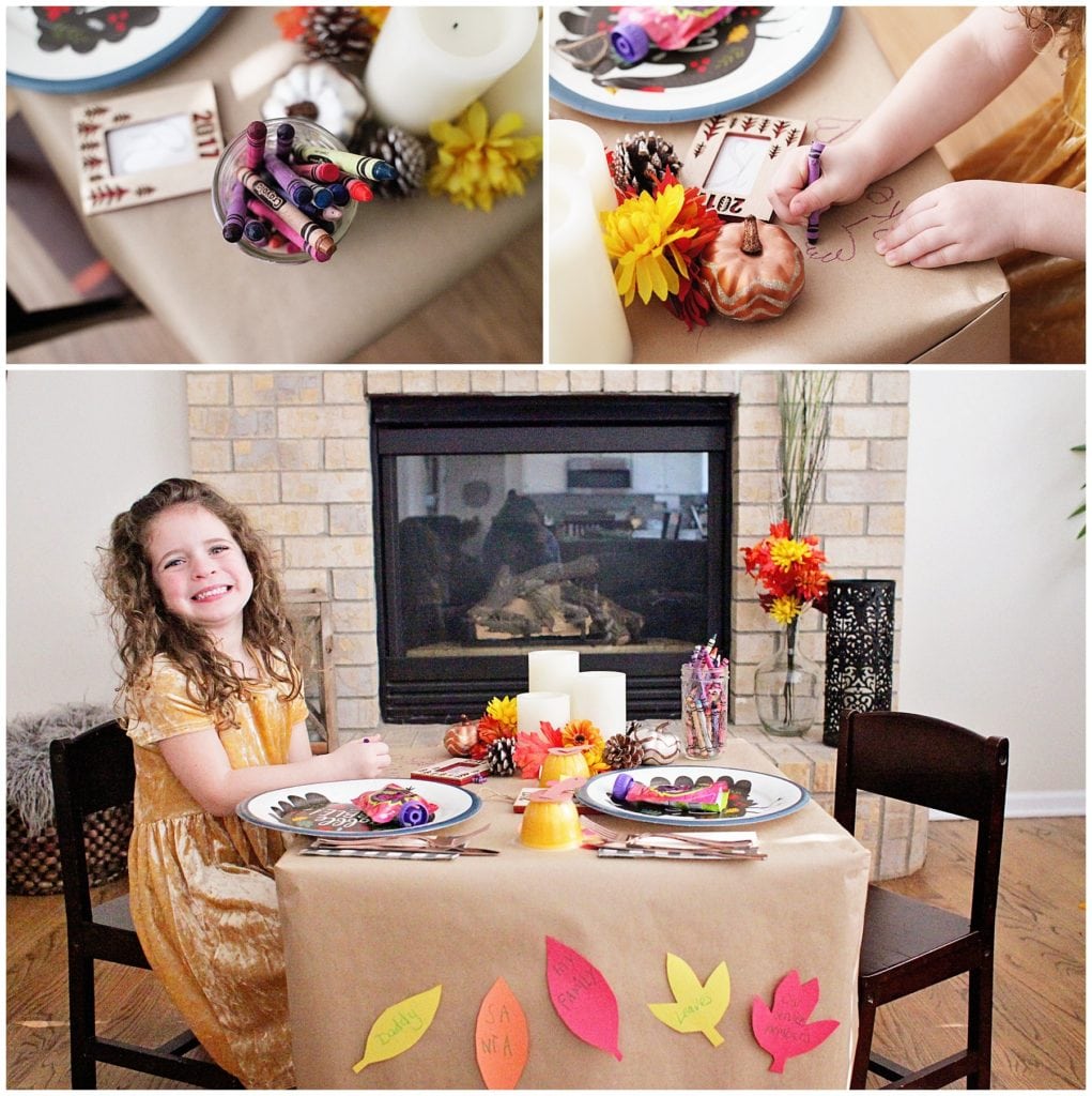 8 Ways To Decorate The Kids Thanksgiving Table   2017 11 19 0010 1021x1024 