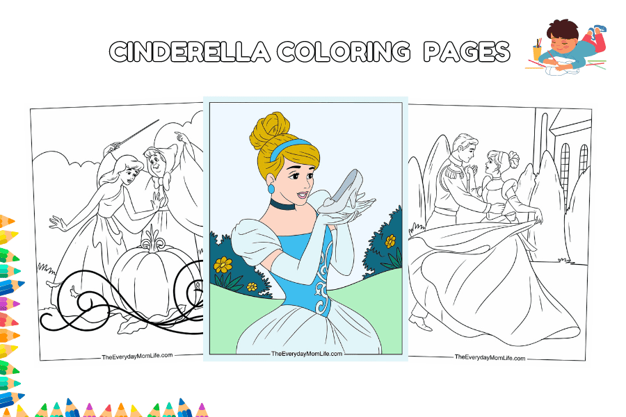 Cinderella Coloring Pages