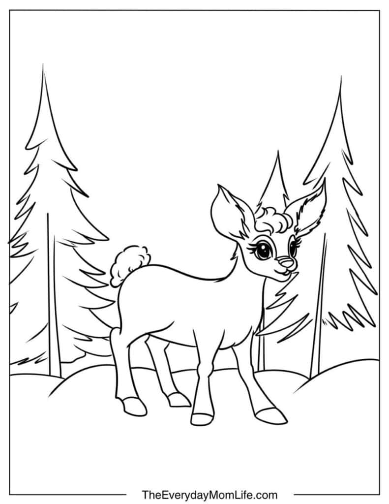 Doe in the Forest