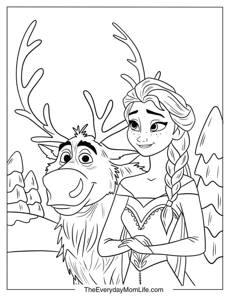 Elsa and Sven