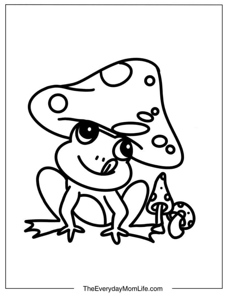 Frog and Mushroom