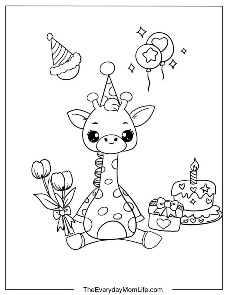 Giraffe's Birthday