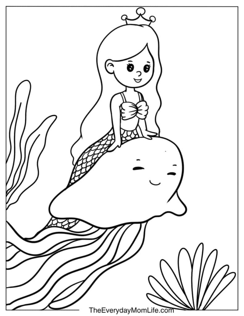 Mermaid and Jellyfish