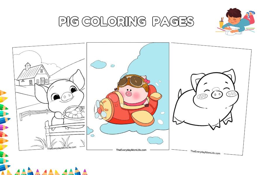 Pig Coloring Pages