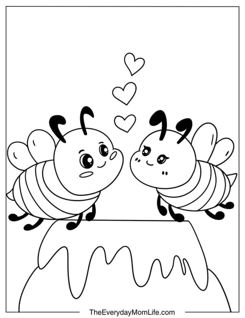 Two Little Lovely Bees