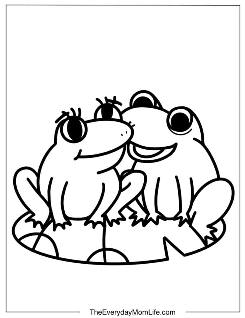 Two Lovely Frogs