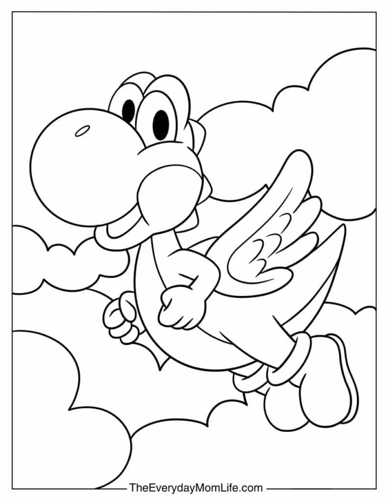 Yoshi Flying