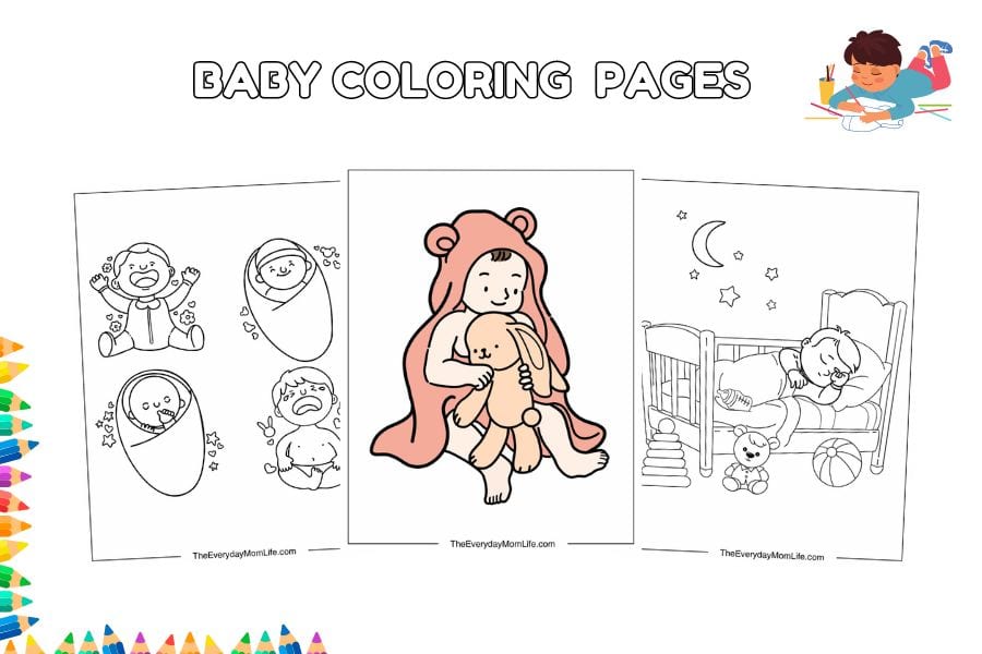 baby coloring pages